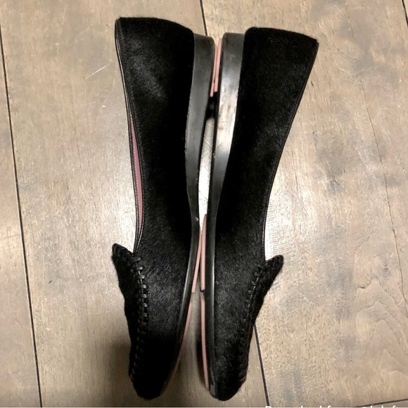 FARAGAMO CALF HAIR WHIPSTITCH TRIM LOAFERS - Picture 3 of 3